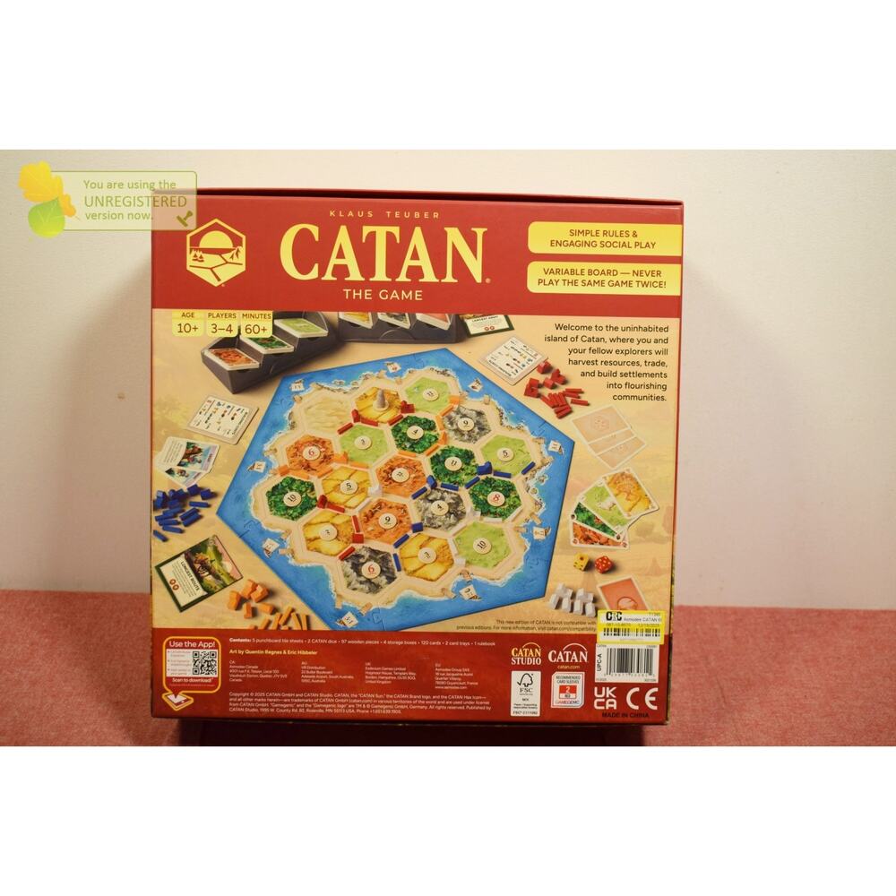 Catan 6th Edition Refresh Board Game (Incomplete) - Picture 14 of 16